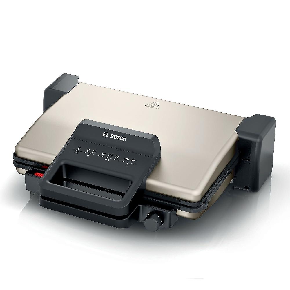 QVC Bosch TCG3302 Bistecchiera 2000 W con termostato 3 impostazioni cottura