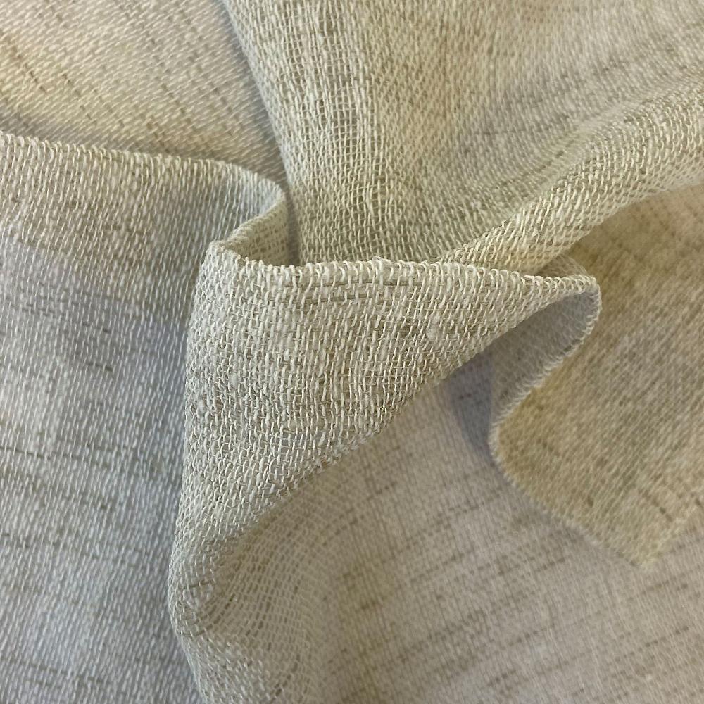 QVC Bottega Textiles 2 Tende Sandy Filtranti Con Anelli 140x280 Cm