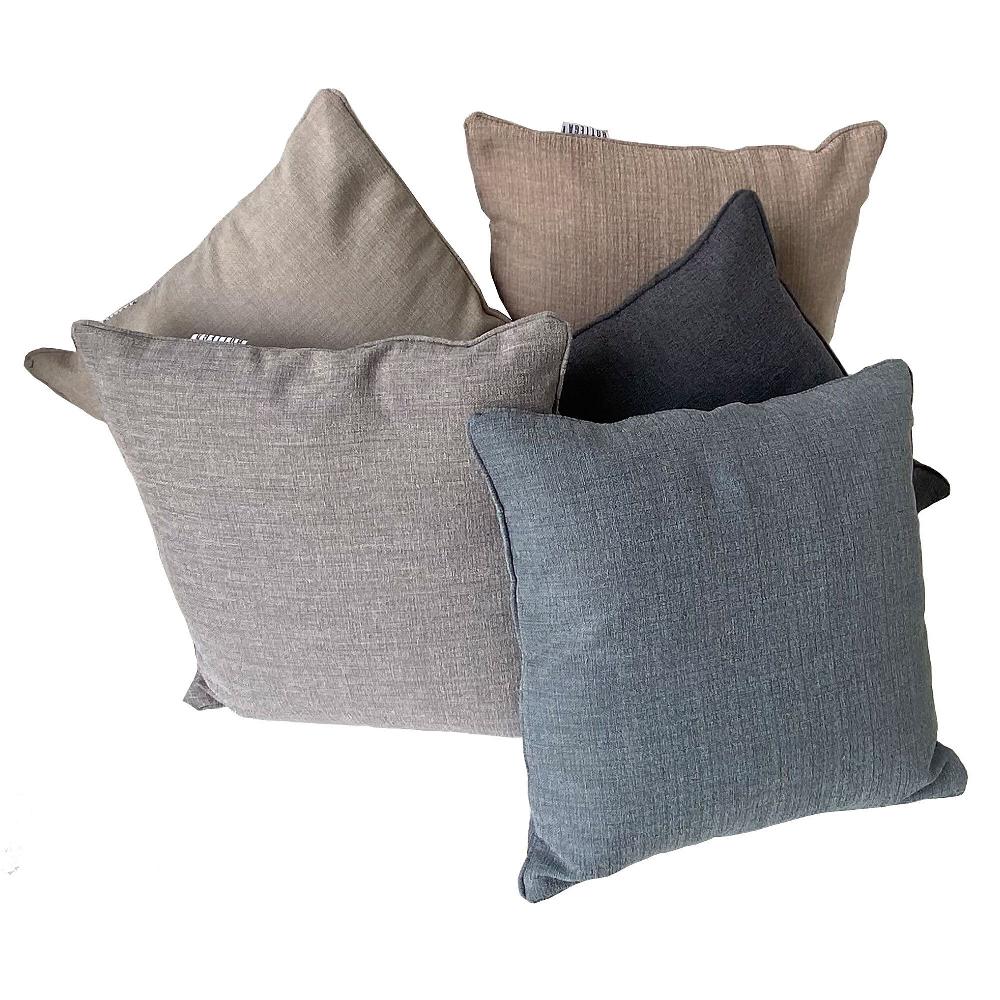 QVC Bottega Textiles Cuscino arredo imbottito 45x45 cm