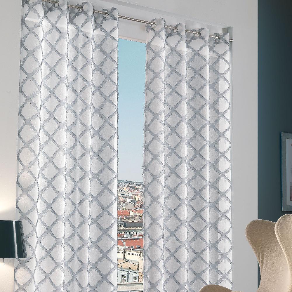 QVC Bottega Textiles Set 2 tende Dune con anelli 140x280 cm