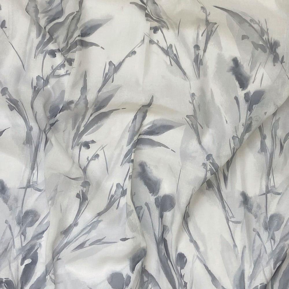 QVC Bottega Textiles Set 2 Tende Monet Con Anelli Poliestere Stampato 140x280cm