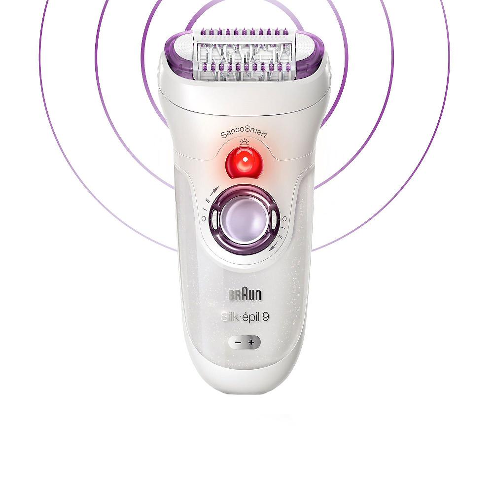 QVC Braun Epilatore Elettrico Silk-épil 9-700 SensoSmart™