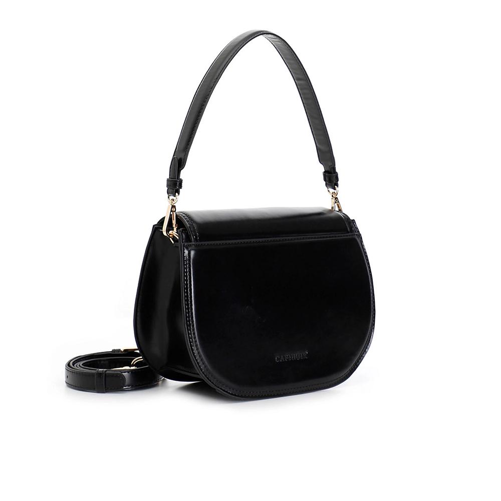 QVC Cafè Noir Borsa A Mano Con Manico Imbottito E Tracolla Removibile