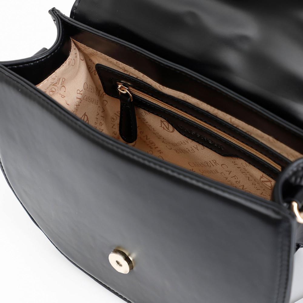 QVC Cafè Noir Borsa A Mano Con Manico Imbottito E Tracolla Removibile