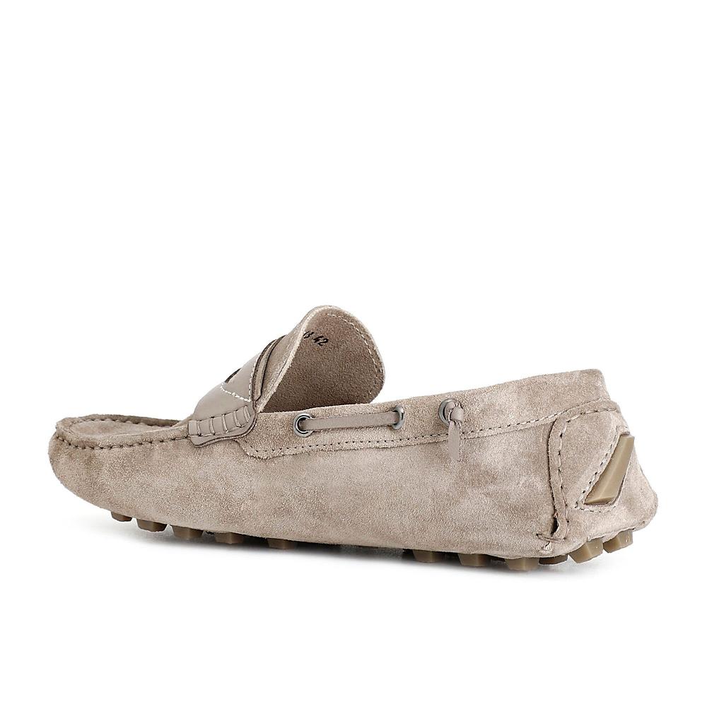 QVC Cafè Noir Mocassino Da Uomo In Pelle Scamosciata