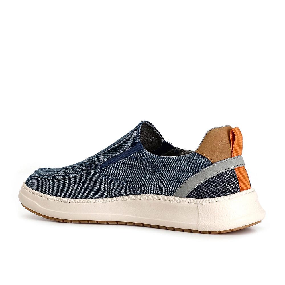 QVC Cafè Noir Slip On Da Uomo In Tessuto Con Bottone Decorativo
