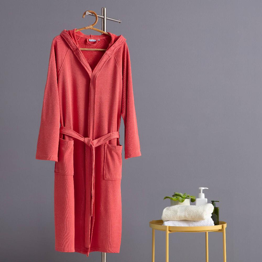 QVC Carillo Home Accappatoio Devon In Maglia Piquet E Microspugna