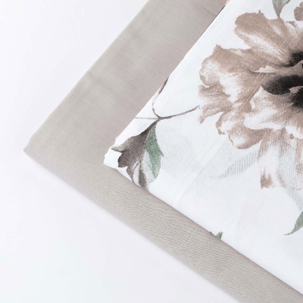 QVC Carillo Home Completo Letto Matrimoniale Evelyn 100% Cotone Stampato