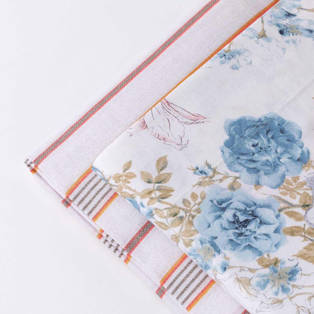 QVC Carillo Home Completo Letto Matrimoniale In Cotone Stampato