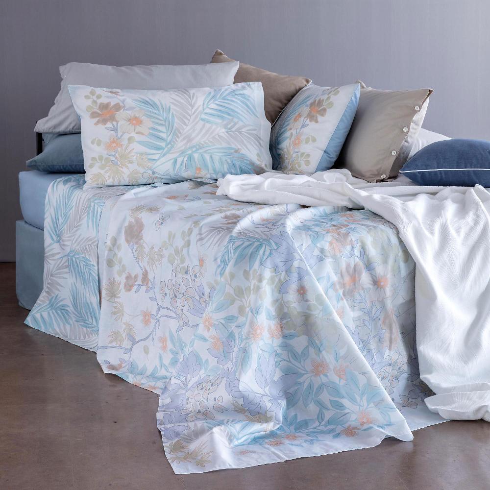 QVC Carillo Home completo matrimoniale Giava in cotone Percalle