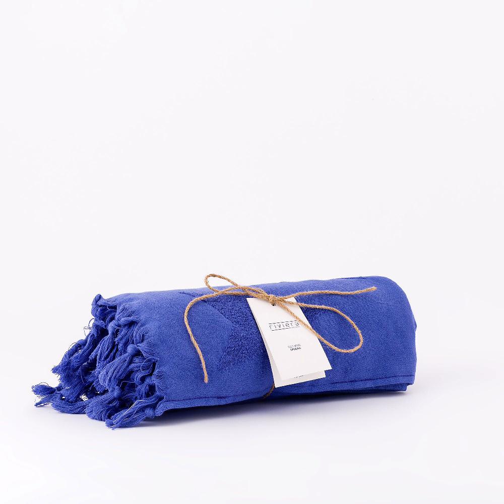 QVC Carillo Home Foutà Con Zainetto In Cotone Jacquard Talitha