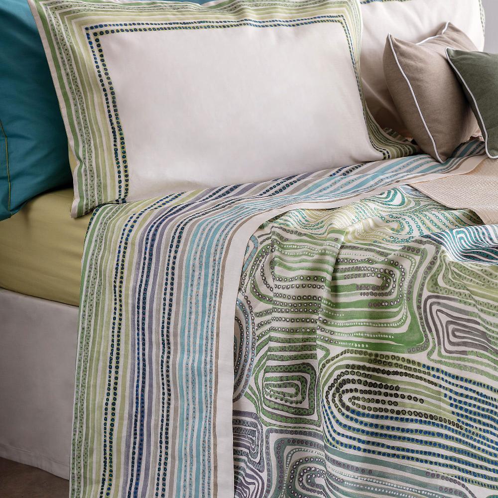 QVC Carillo Home Gemma completo letto 100% cotone percalle