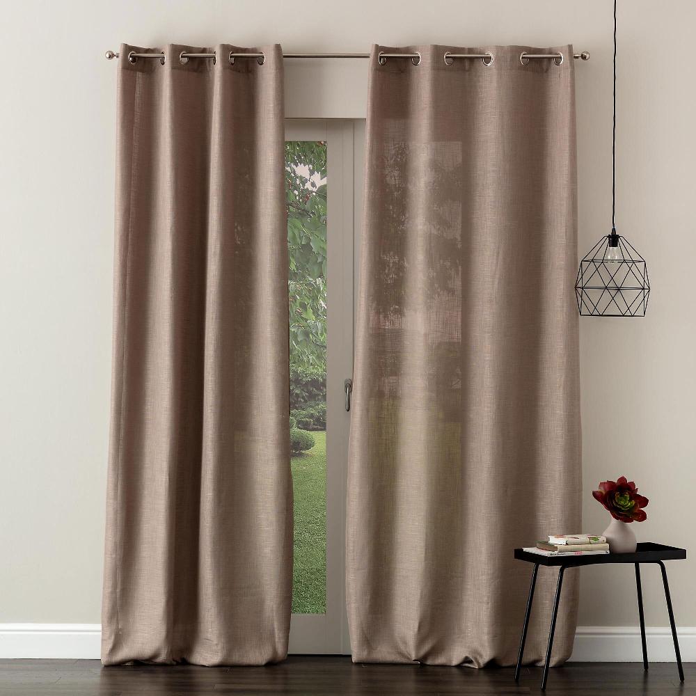 QVC Carillo Home Miami Pannello tenda 140x290cm con borchie