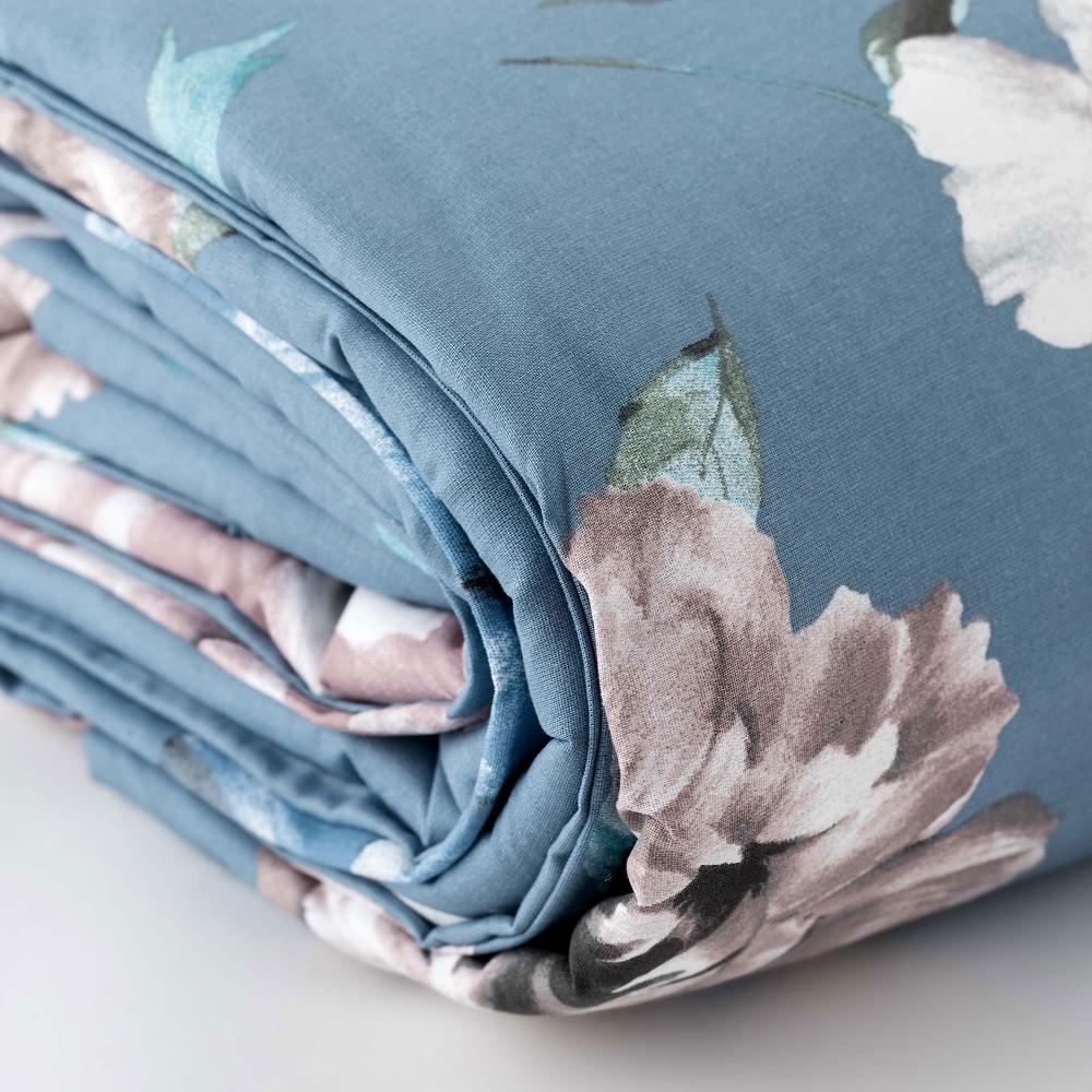 QVC Carillo Home Parure Copripiumino Matrimoniale Evelyn 100% Cotone Stampato