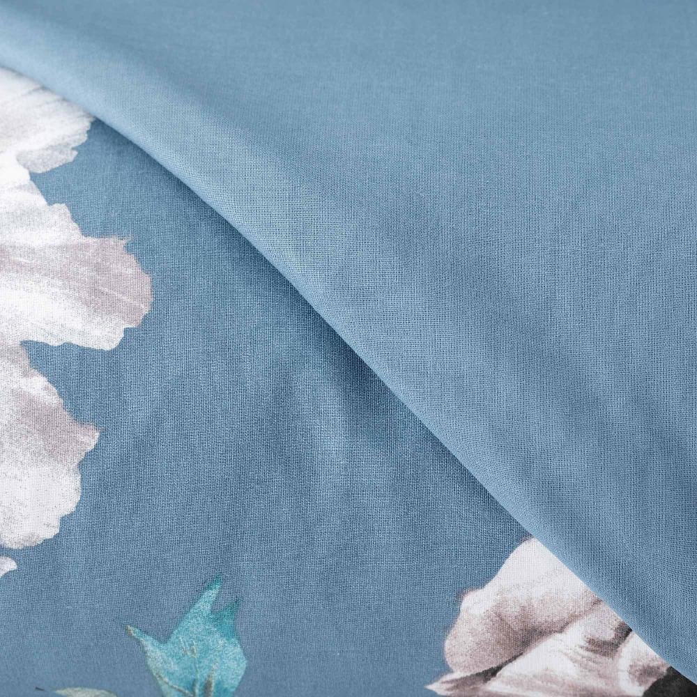 QVC Carillo Home Parure Copripiumino Matrimoniale Evelyn 100% Cotone Stampato