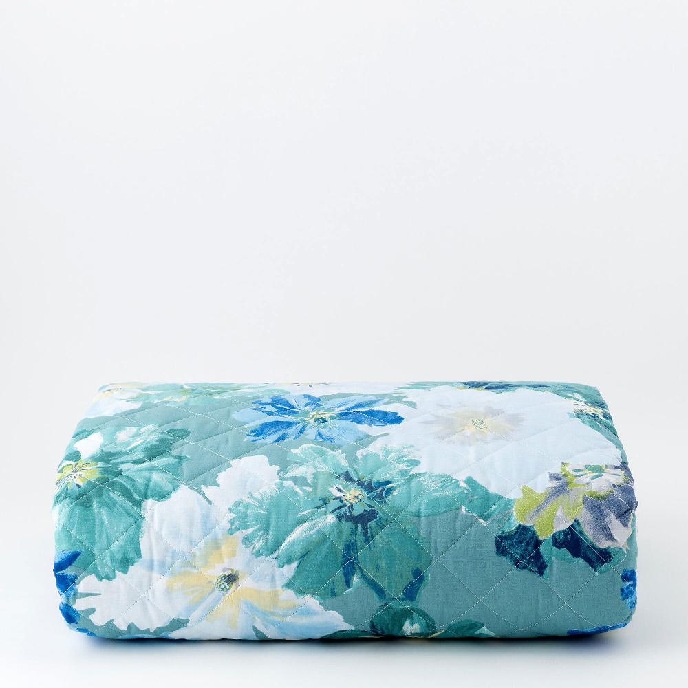 QVC Carillo Home Quilt Fiorito in cotone primavera/ estate