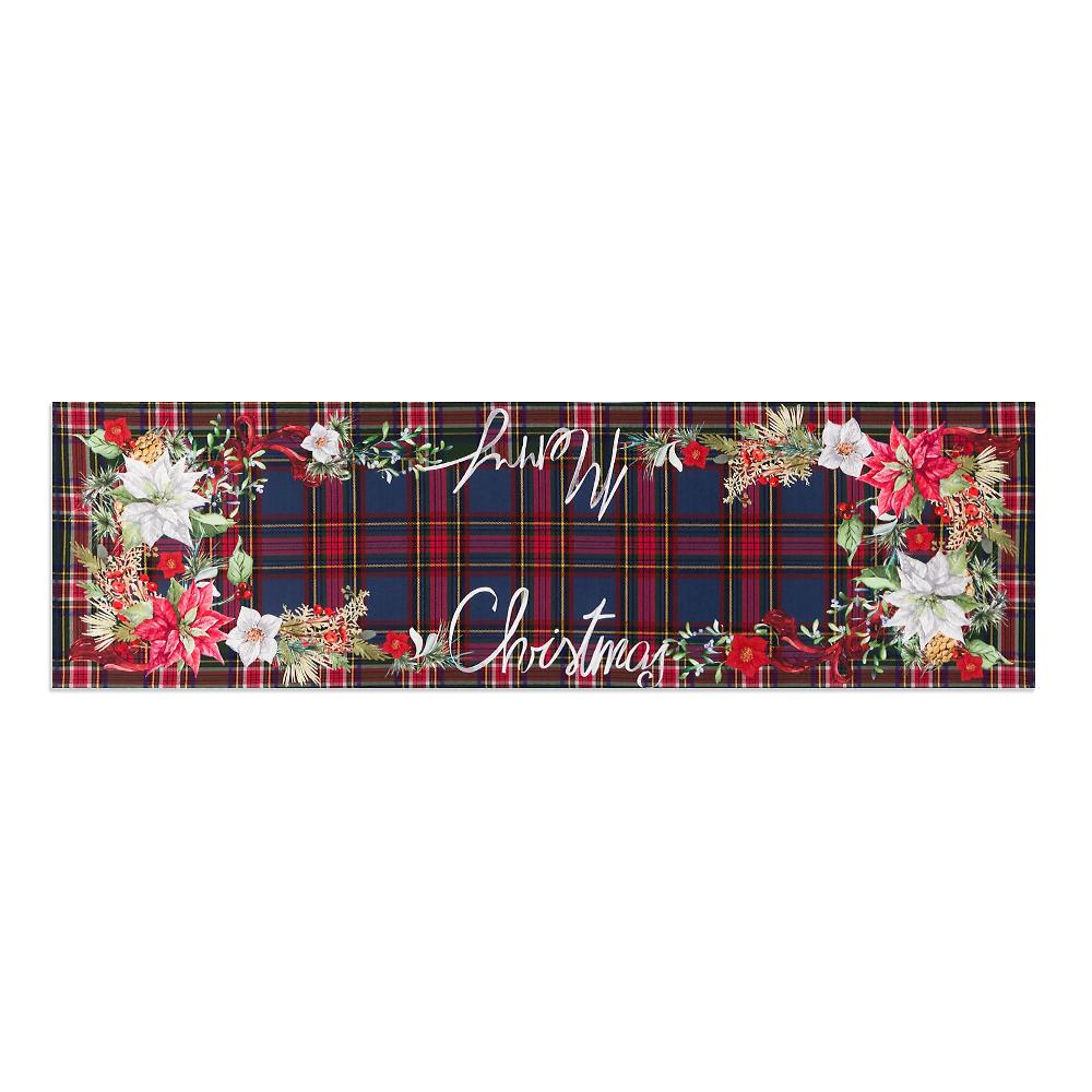 QVC Carillo Home Runner Valesia in twill di cotone stampato