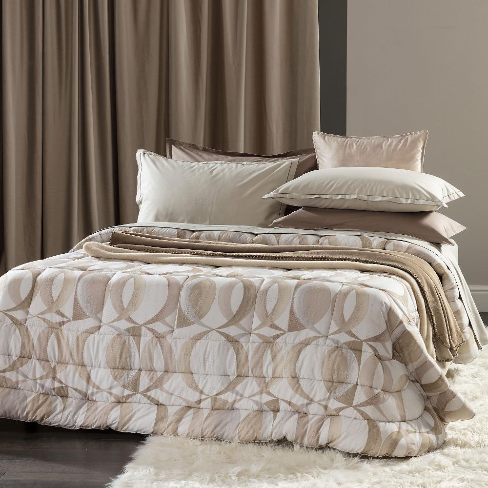 QVC Carillo Home Trapunta Robert In Cotone 350g/mq Con Stampa