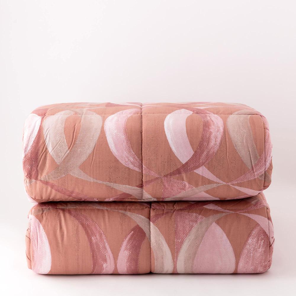 QVC Carillo Home Trapunta Robert in cotone 350g/mq con stampa