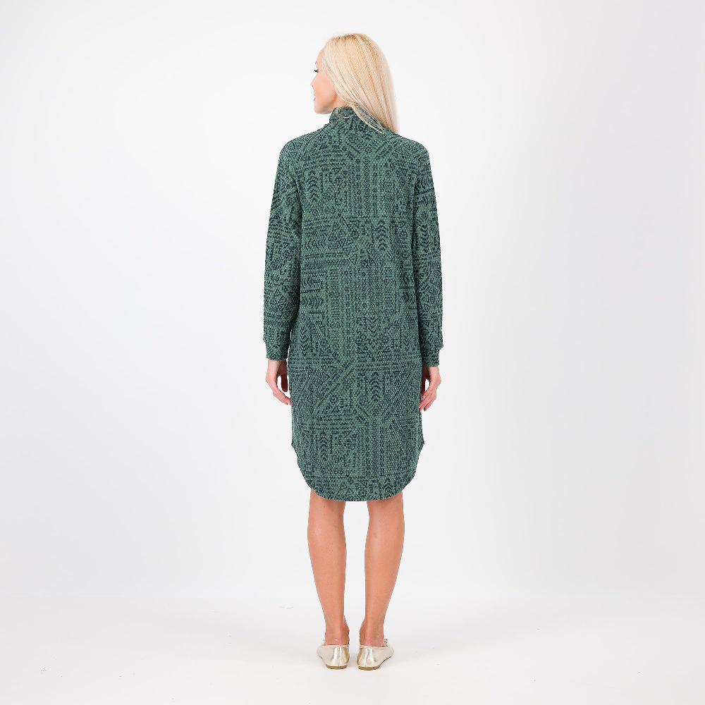 QVC Carole Hochman Maxi Maglia In Pile Con Collo A Ciambella