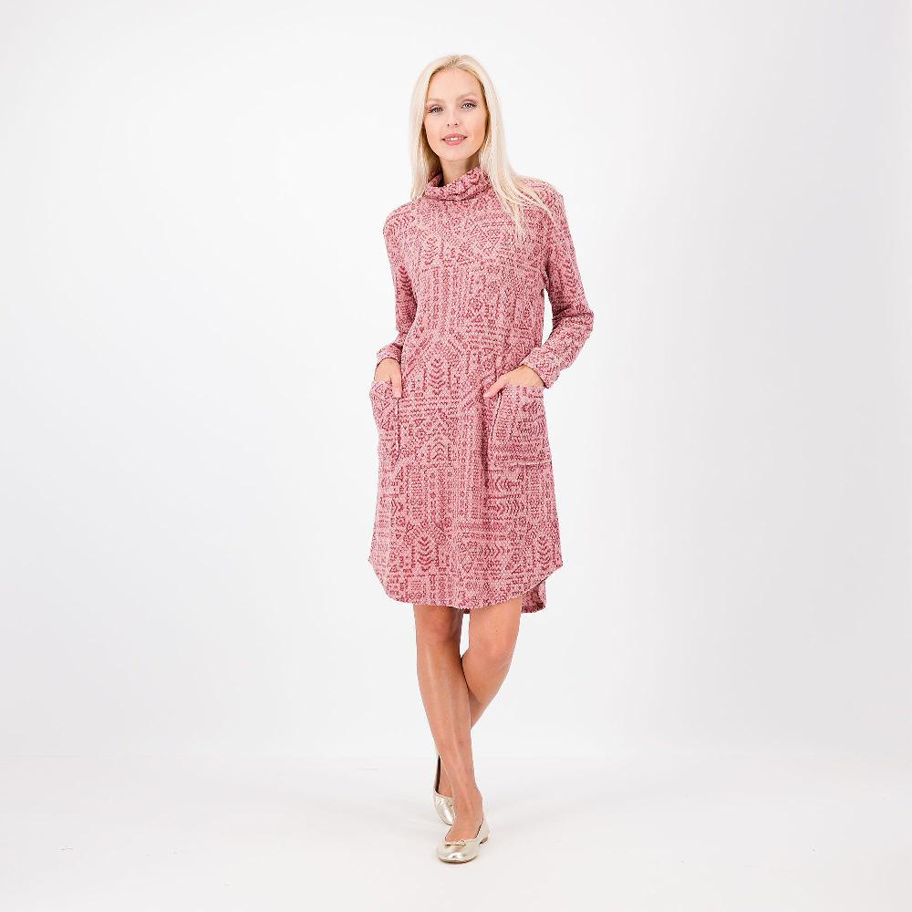 QVC Carole Hochman Maxi maglia in pile con collo a ciambella