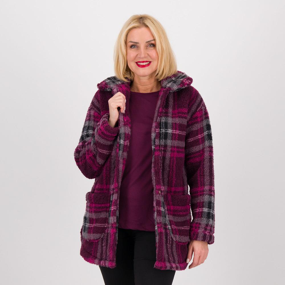 QVC Carole Hochman Set da casa 3 pezzi con giacca t-shirt e leggings