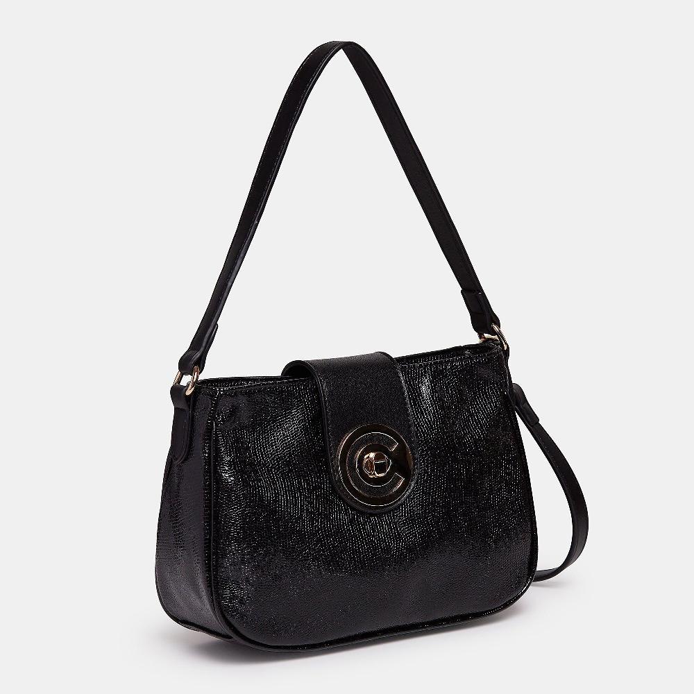 QVC Carrera Accessori Borsa A Spalla Effetto Squamato