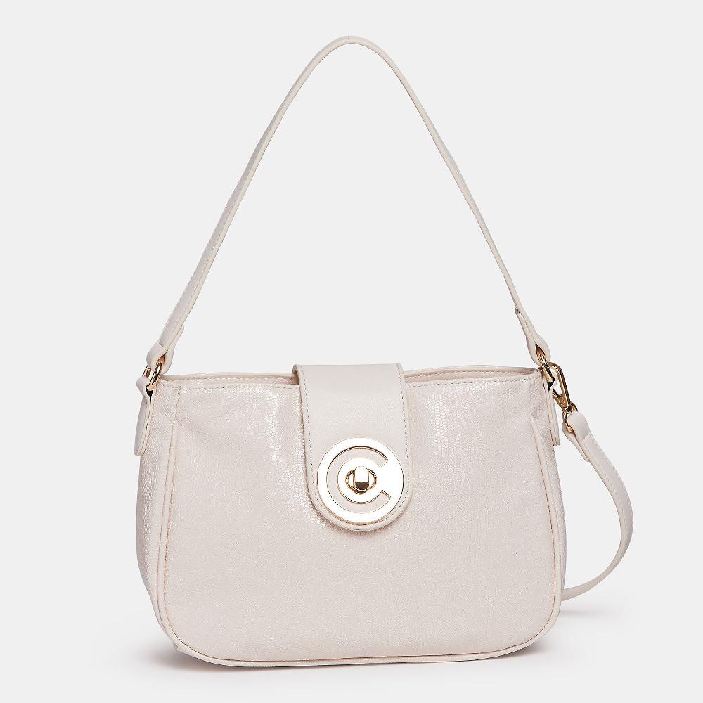 QVC Carrera Accessori Borsa a spalla effetto squamato