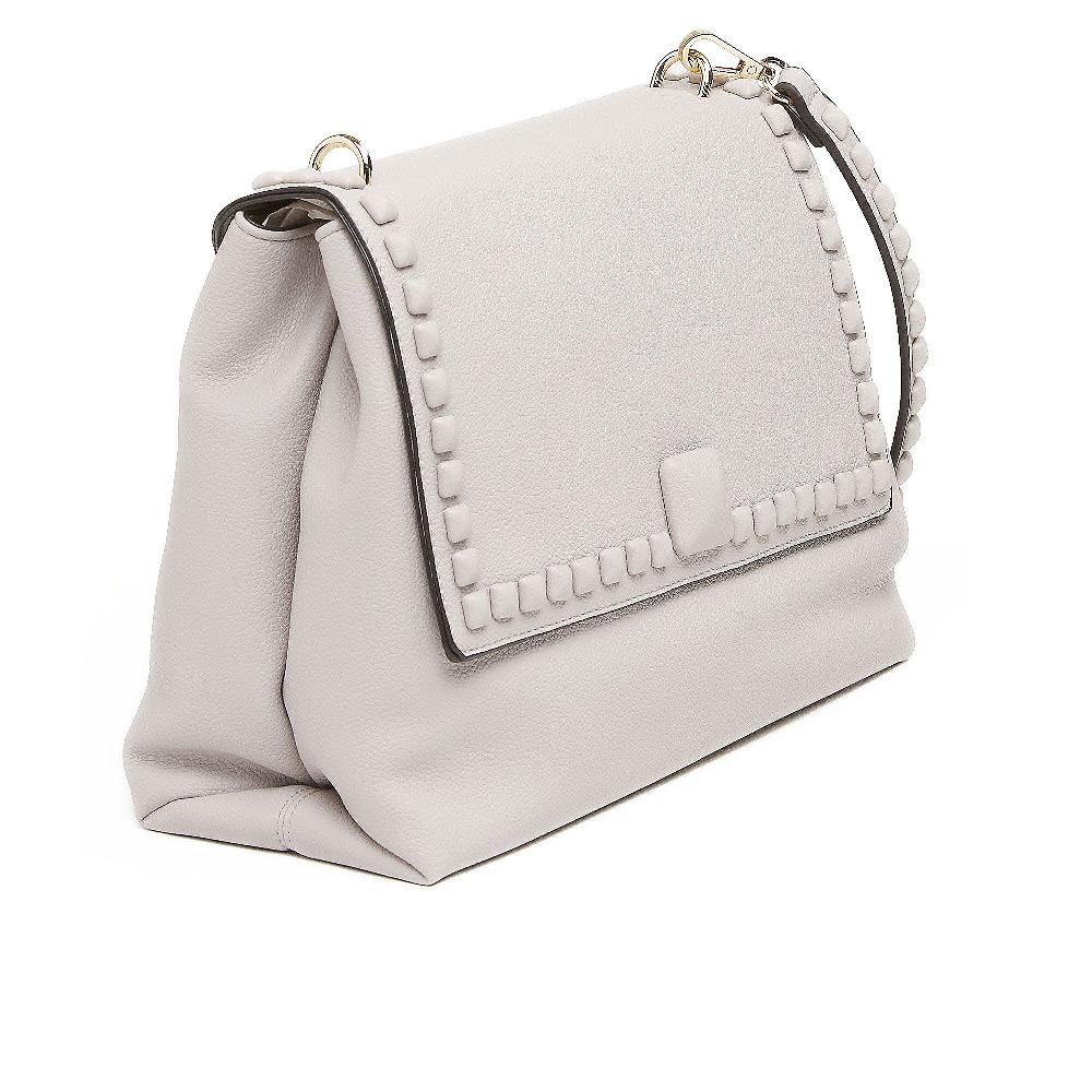 QVC Carrera Accessori Borsa A Spalla Fancy Con Tracolla E Patta