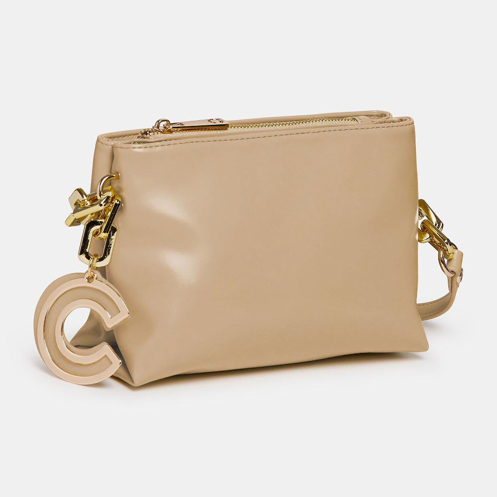 QVC Carrera Accessori Borsa A Tracolla Con Maxi Charm