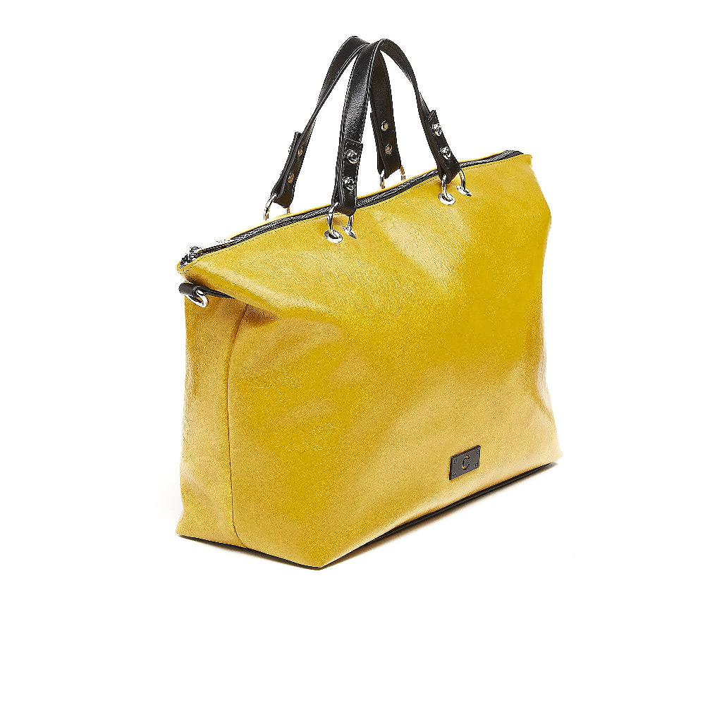 QVC Carrera Accessori Borsa Shopper Con Manici E Tracolla Removibile Aurora