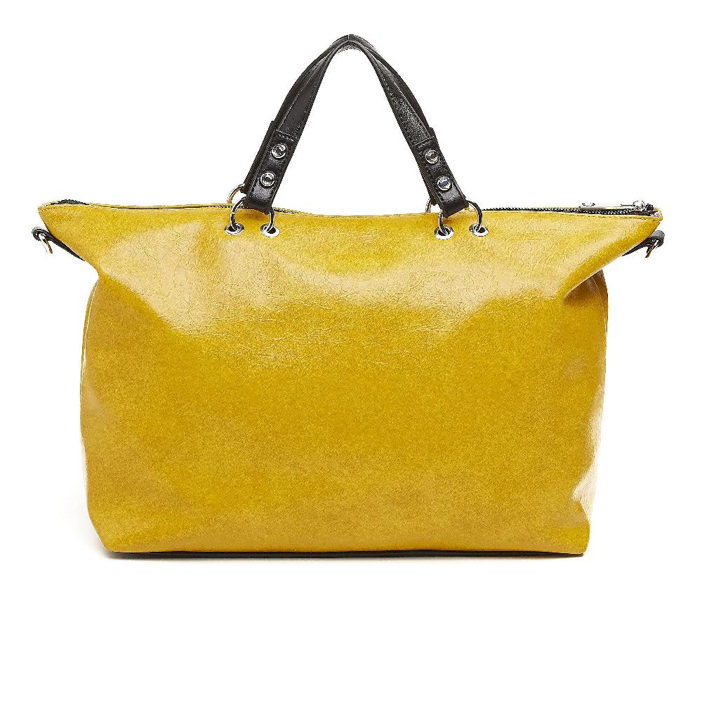 QVC Carrera Accessori Borsa Shopper Con Manici E Tracolla Removibile Aurora