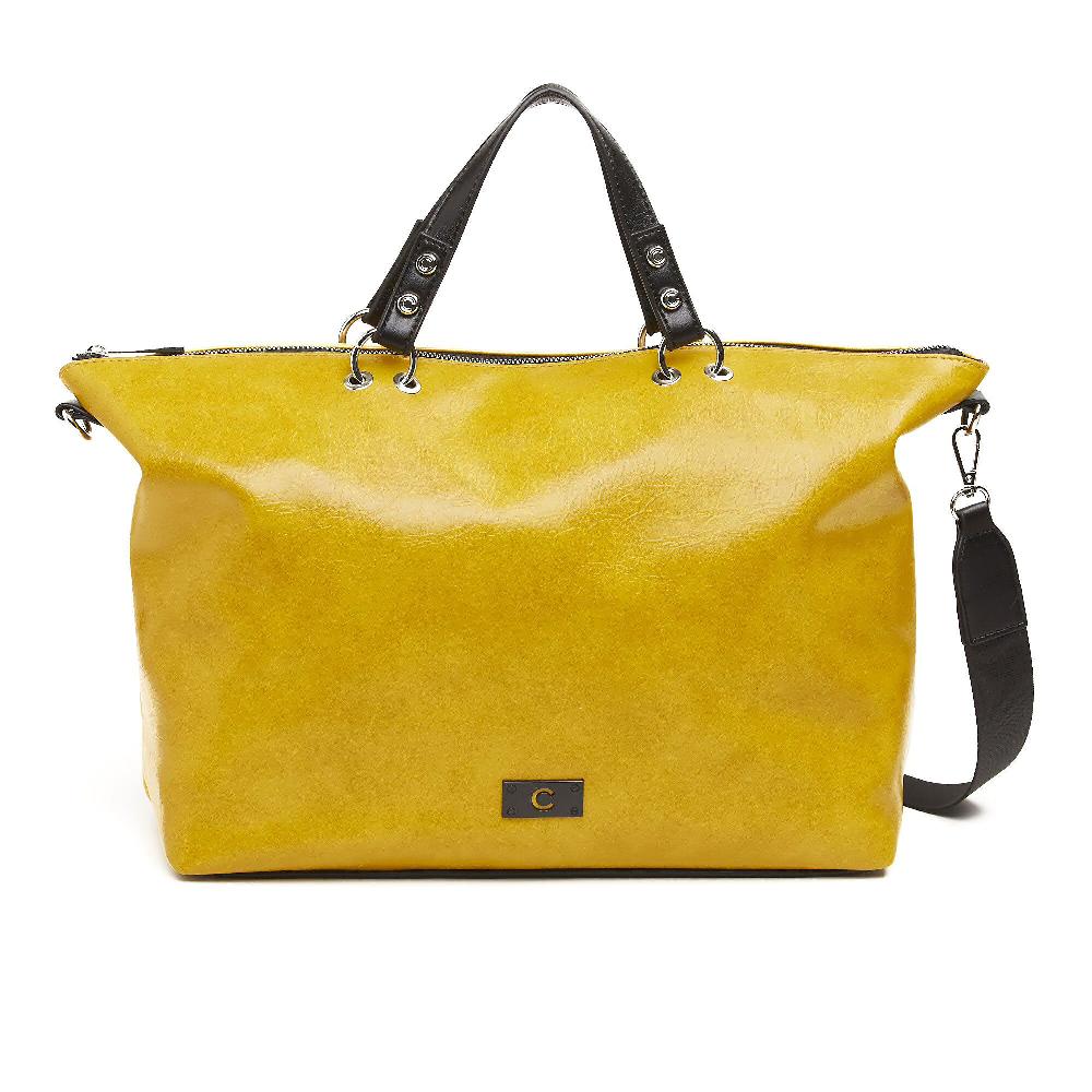 QVC Carrera Accessori Borsa shopper con manici e tracolla removibile Aurora