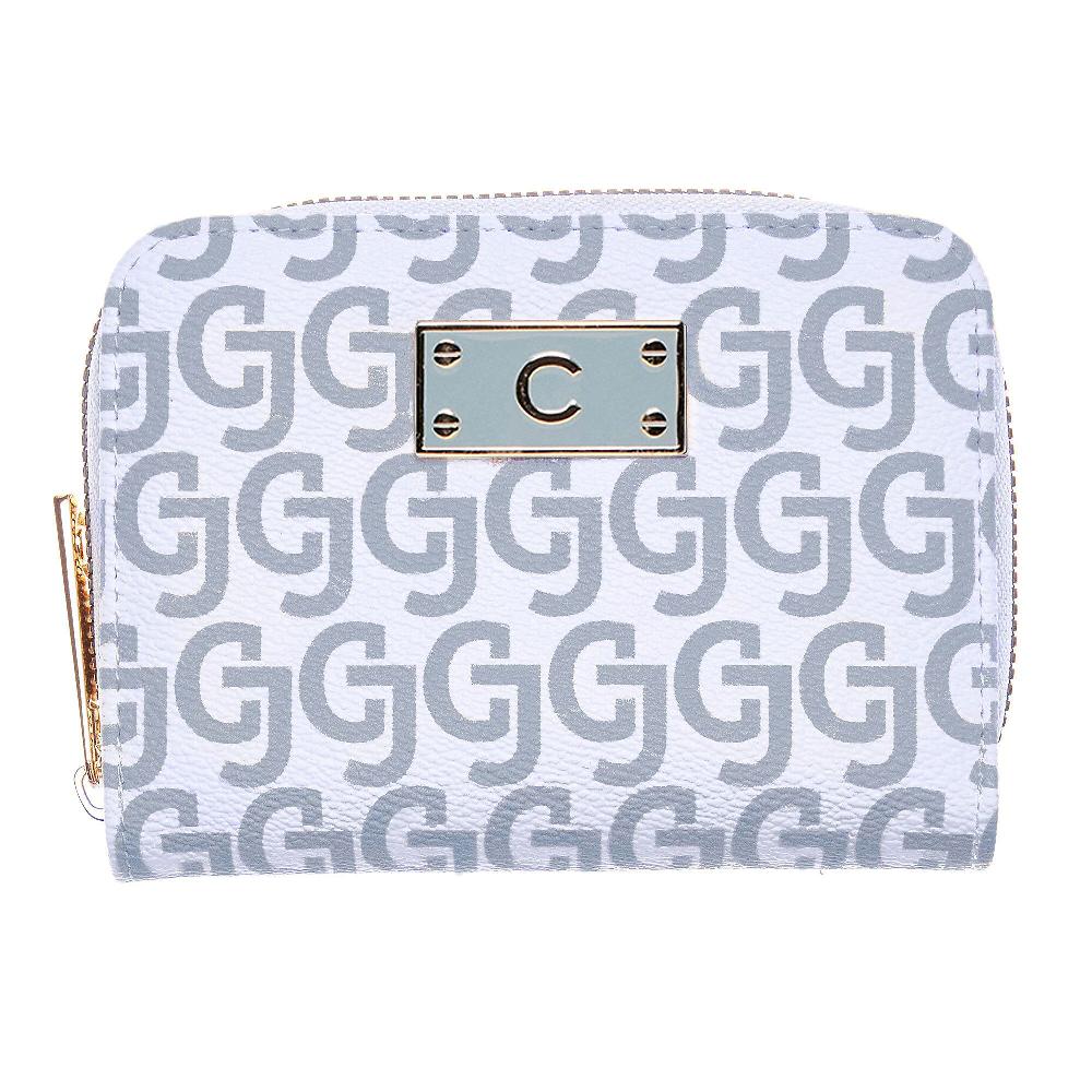 QVC Carrera Accessori Portafoglio multiscomparto con patter logato