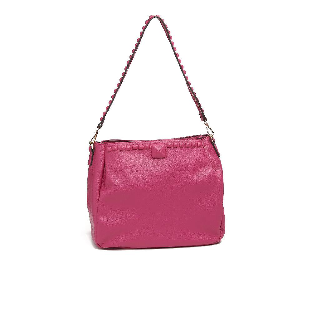 QVC Carrera Accessori Shopping bag multiscomparto con borchiette