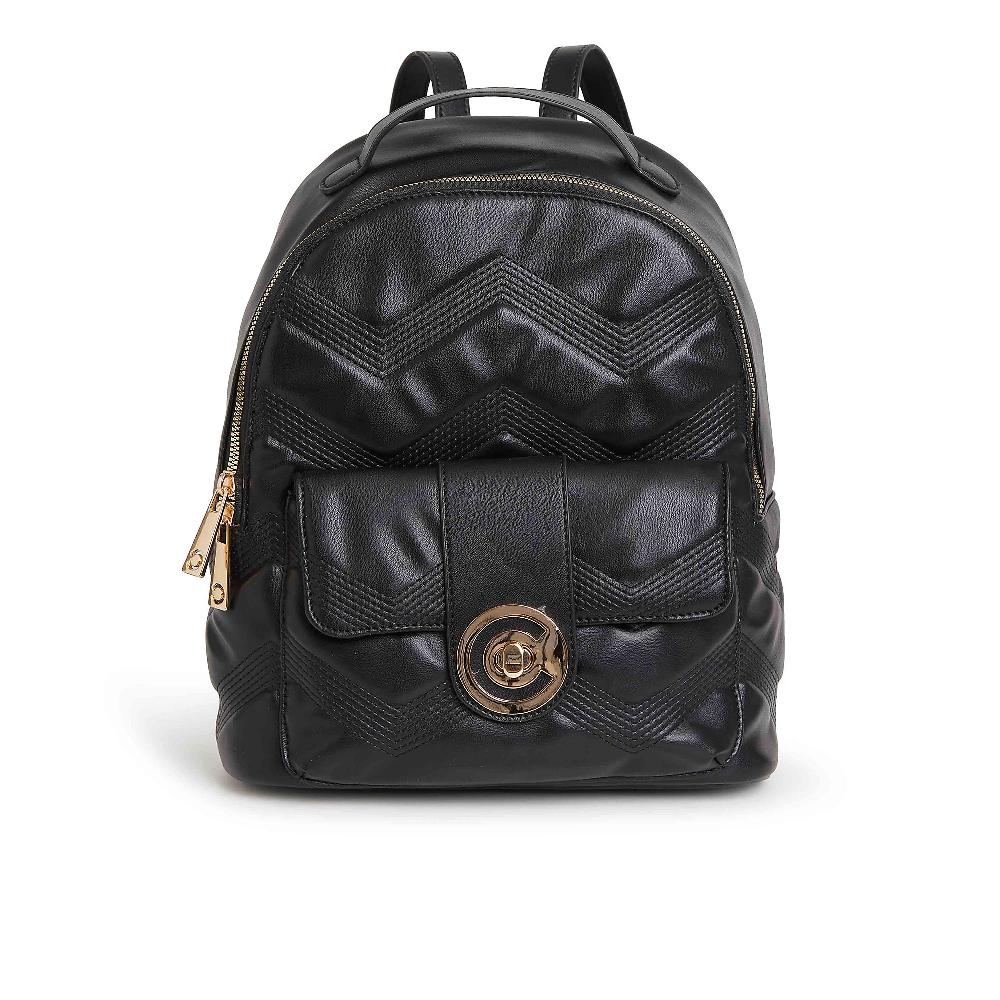 QVC Carrera Accessori Zaino con cuciture in rilievo e motivo chevron