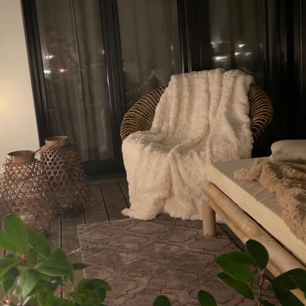 QVC Casa Fondo Tappeto Rettangolare Fantasia Retro Antiscivolo