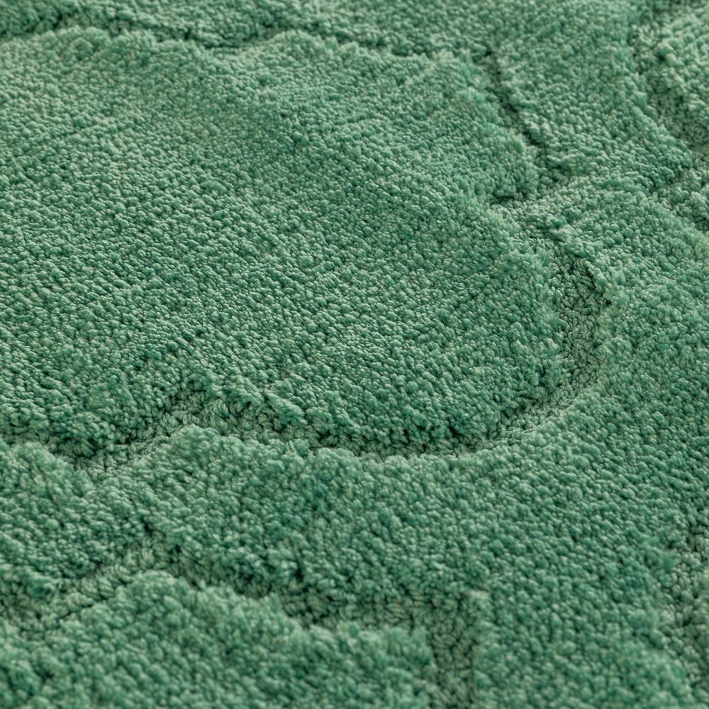 QVC Casa Fondo Tappeto Rotondo Low Pile Tinta Unita Antiscivolo