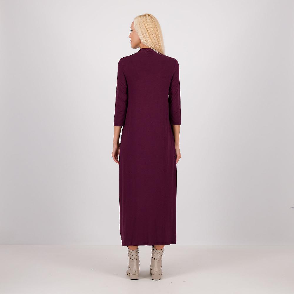 QVC Caterina Lancini Abito Lungo Con Scollo A V In Jersey Di Viscosa