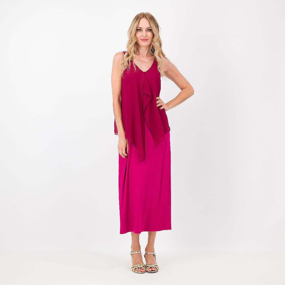 QVC Caterina Lancini Abito smanicato in jersey con corpino