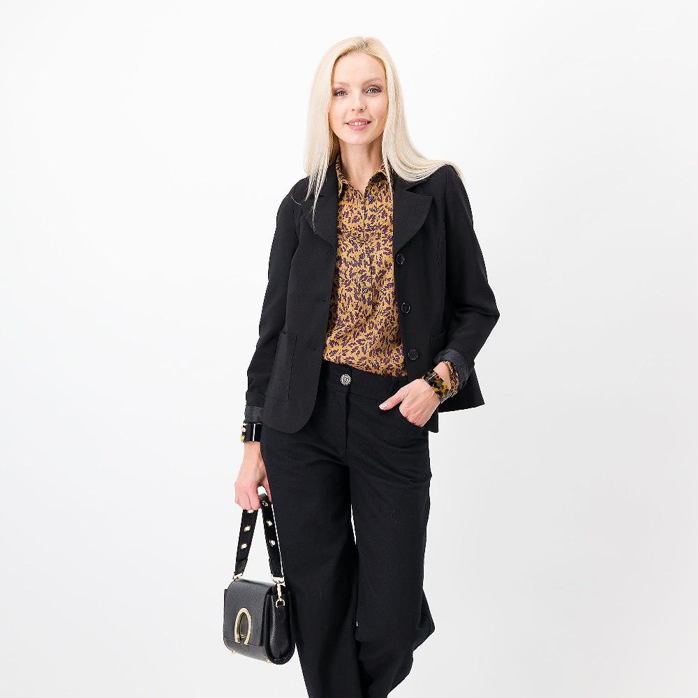 QVC Caterina Lancini Blazer In Tessuto Tecnico Foderato