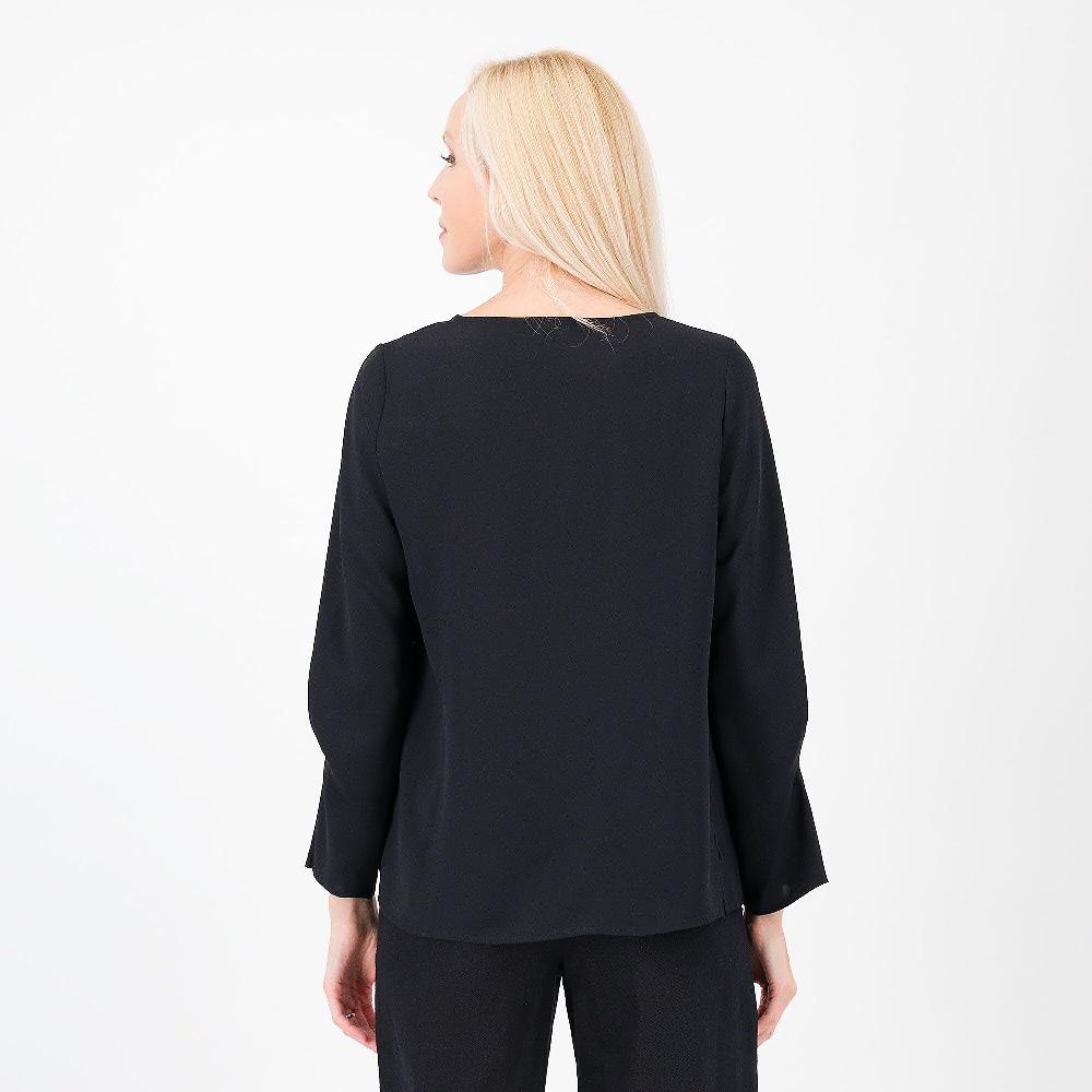 QVC Caterina Lancini Camicia In Crépe De Chine Allacciatura All'inglese