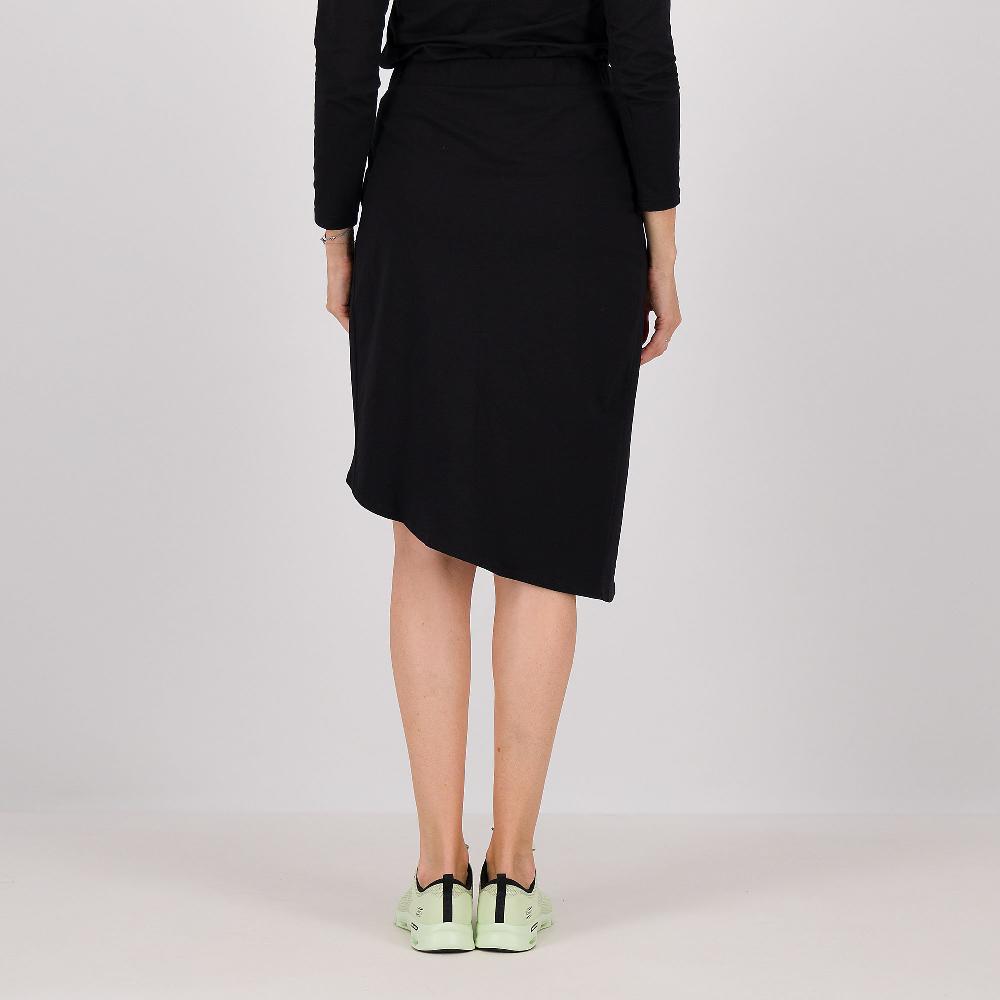 QVC Caterina Lancini Gonna Asimmetrica In Jersey Di Cotone