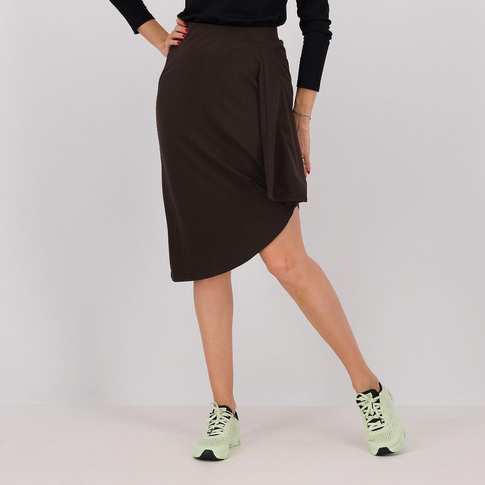 QVC Caterina Lancini Gonna asimmetrica in jersey di cotone