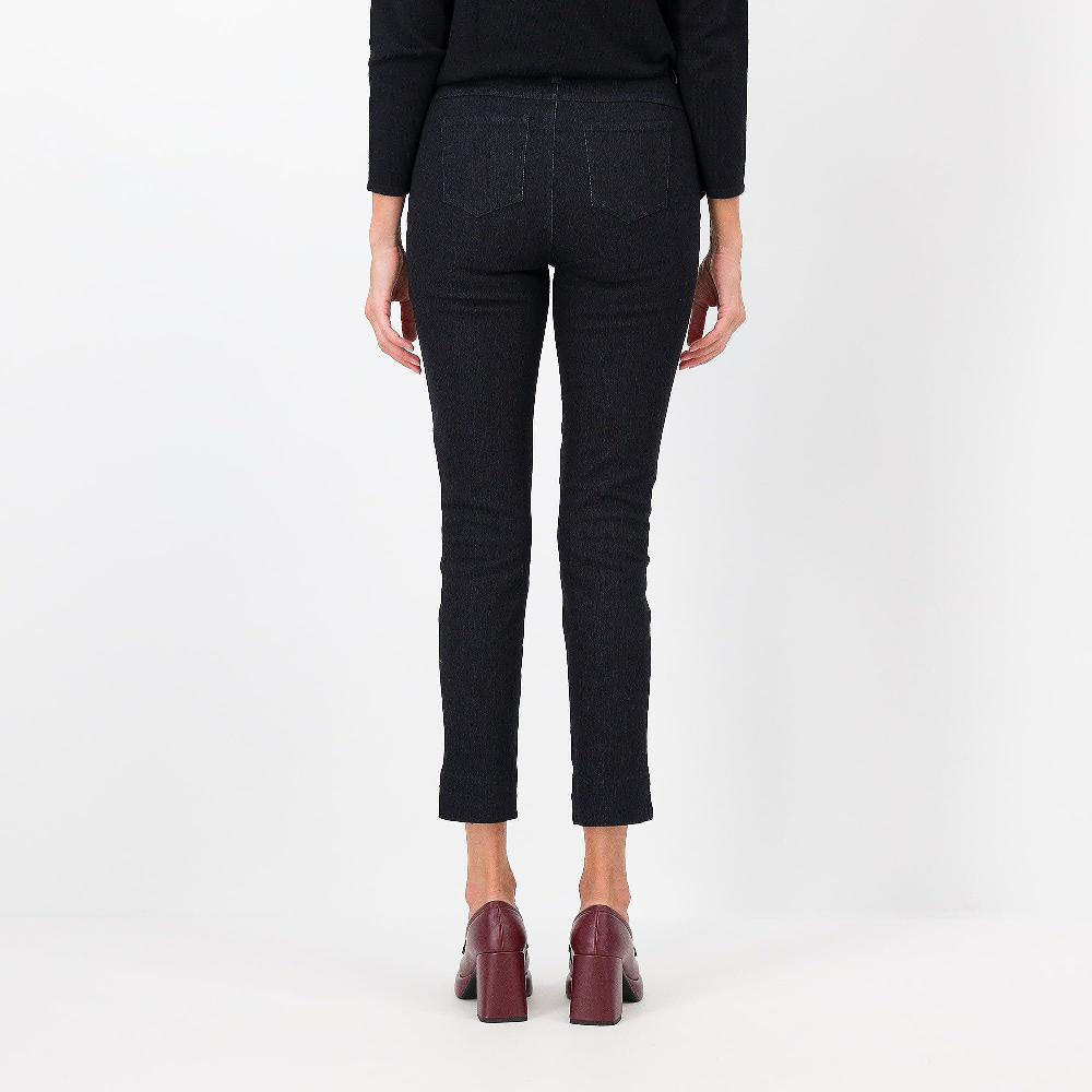 QVC Caterina Lancini Jeans A Sigaretta Spacchetti Al Fondo E Rivetti Gioiello