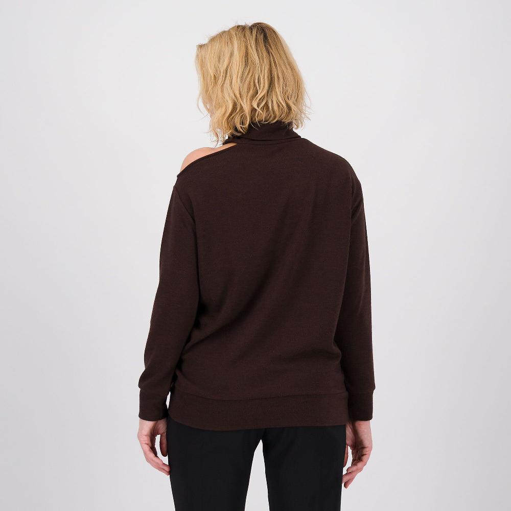 QVC Caterina Lancini Maglia A Collo Alto Con Manica Lunga