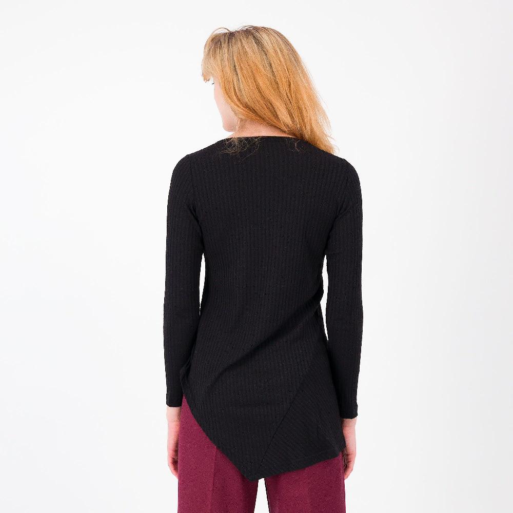 QVC Caterina Lancini Maglia A Costine A Maniche Lunghe