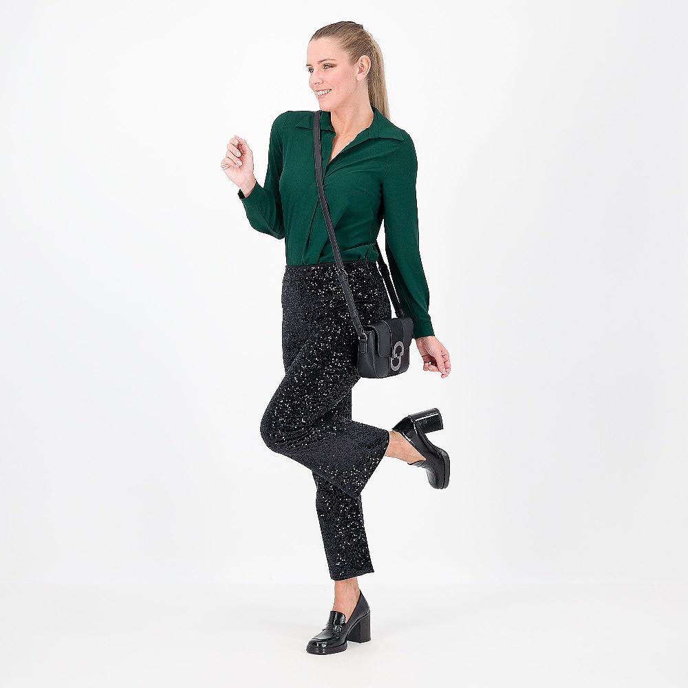 QVC Caterina Lancini Maglia A Polo In Crépe De Chine