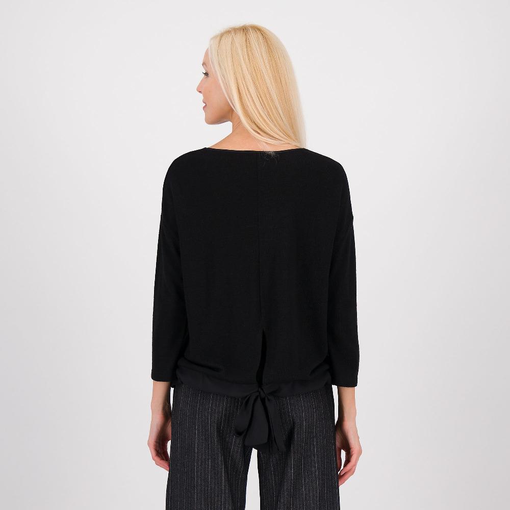 QVC Caterina Lancini Maglia Con Manica Lunga E Inserti In Georgette