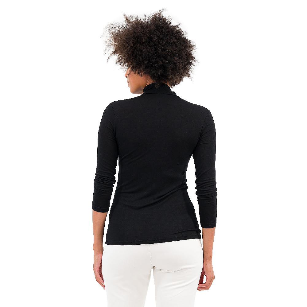 QVC Caterina Lancini Maglia In Viscosa E Lana Con Collo Morbido